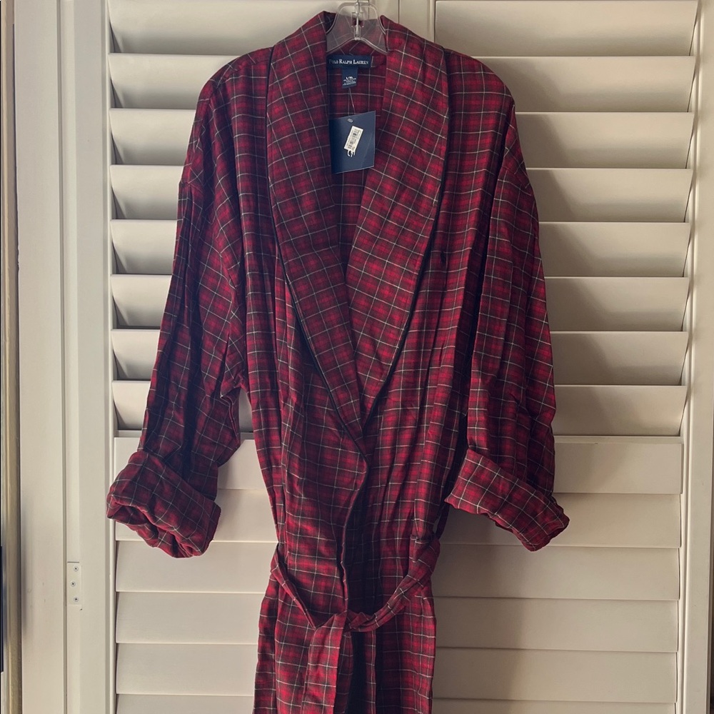 Polo Ralph Lauren Long Cotton Robe L/XL NWT